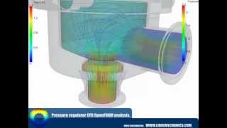 Pressure Regulator CFD OpenFOAM Analysis [upl. by Rosenblast]