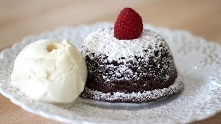 Beths Foolproof Chocolate Lava Cake  ENTERTAINING WITH BETH [upl. by Aicilat]