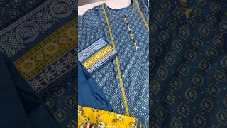 Latest Design 2024 printed dress design shortsvideo [upl. by Liamaj]