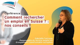 Comment rechercher un emploi en Suisse  Nos conseils [upl. by Rima]