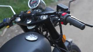 8428Km review amp raw walk around of the Braaap ST250 [upl. by Neehar]