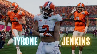 LeRoys brother Tyrone Jenkins leads NCAA in Rushing yds Road to Glory CFB 25 [upl. by Judy]