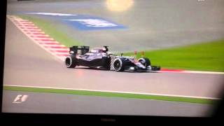 Stoffel Vandoorne F1 DEBUT F1 2016 Bahrain FP1 [upl. by Manoff]