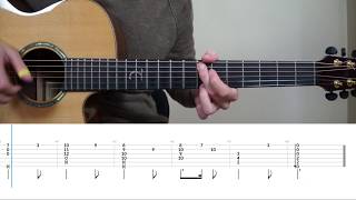 Harry Potter Theme  Fingerstyle Guitar Tutorial lesson by Mattias Krantz [upl. by Bartlett]