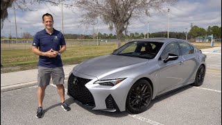 Is the 2021 Lexus IS 350 F Sport a performance sedan worth the price [upl. by Gildea]