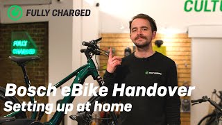 HOW to set up your New Bosch eBike at Home  eBike Handover [upl. by Seaton]