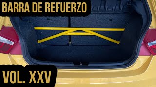 BARRA de REFUERZO TRASERA  Proyecto SEAT IBIZA 6J CUPRA  VOL XXV  ByTANA [upl. by Etrem525]