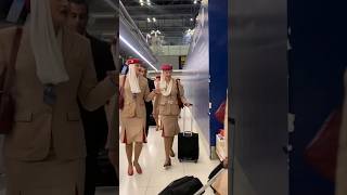 Emirates cabin crews Flight attendants Dubai [upl. by Lebiralc422]