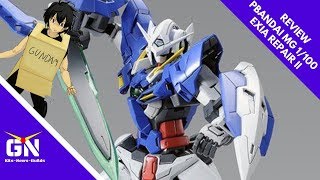 Review PBandai MG 1100 Exia Repair II STILL NOT MG DYNAMES [upl. by Ailehc]