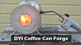 How to Make a Coffee Can Forge [upl. by Haberman592]