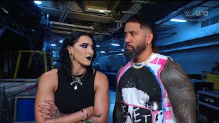 Rhea Ripley and Jey Uso Segment  WWE RAW 91624 [upl. by Eita151]