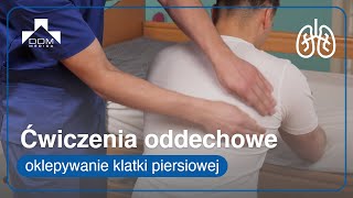 Ćwiczenia oddechowe  oklepywanie klatki piersiowej [upl. by Kimmi]