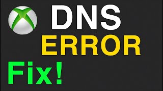 Xbox One How to Fix DNS Errors [upl. by Odlavso511]