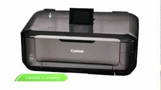 Canon Get Started  Wireless printing set up on your PIXMA printer [upl. by Namrak]