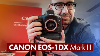 Canon EOS1DX Mark III así es la SLR más potente del momento [upl. by Semyaj]