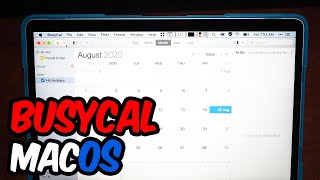 BusyCal App Review on Mac OS 💻 Take full control of all your schedule [upl. by Luz428]