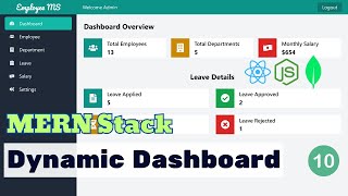 Dynamic Dashboard in MERN Stack – Fetching Data Bug Fixes and Writing Clean Code Part 10 [upl. by Debbee]