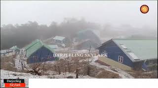 Snowfall at Sandakphu Darjeeling on the month of November 2024 [upl. by Abner192]