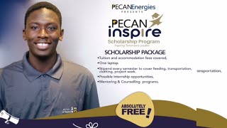 Pecan Energies Scholarship for Undergraduate studies Apply [upl. by Christye]