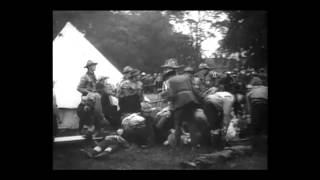 Hampshire Scouts Grand Rally Southampton 2 Oct 1912 [upl. by Yeltihw]