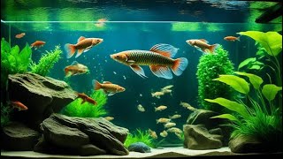 Tank mates of arowana fish 🐟 [upl. by Annuahs4]