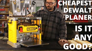 DeWalt DW734 Thickness Planer Review and Test [upl. by Sugden379]