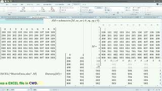 Mathcad P10Tips142 How to show the Submatrix by using the sliders [upl. by Kred247]