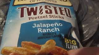 Snyders Of Hanover Jalapeno Ranch Twisted Pretzel Sticks snydersofhanover jalapeno pretzel [upl. by Venetis]