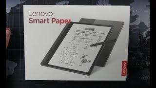 Lenovo Smart Paper EInk Tablet  Customer Review and First Impressions [upl. by Dael263]