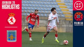 Resumen PrimeraFederación  CyD Leonesa 11 SD Tarazona  Jornada 26 Grupo 1 [upl. by Suaeddaht]