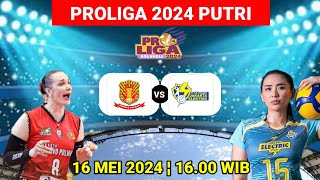 JAKARTA POPSIVO vs JAKARTA ELEKTRIK PLN ¬Jadwal Proliga 2024 Putri Hari Ini Live Di MOJI TV ¬PREVIEW [upl. by Acirehs474]