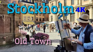 Step into Stockholm Old Town A walking tour like no other 4K stockholm sweden gamlastan [upl. by Hartzel506]