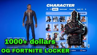 Expensive OG Fortnite Locker [upl. by Templeton]