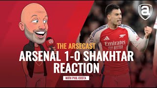 Arsenal 10 Shakhtar Donetsk Reaction  Arsecast [upl. by Lambrecht]