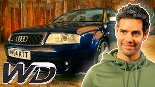 Elvis Revives The Dormant Beast Audi RS 6  Wheeler Dealers [upl. by Aikemal95]