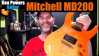 Mitchell MD200 Electric Guitar  Its Really Good  Unboxing Review amp Demo [upl. by Crim515]