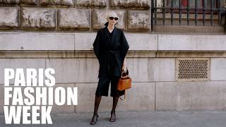 HERMES StreetStyle l Paris Fashion Week ss25 [upl. by Marlon]