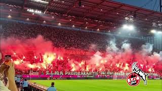 Köln Fans beim Heimspiel gegen den HSV I 02082024 [upl. by Eintihw]