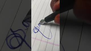 Calligraphy writing calligraphy for the name sanjanasubscribers requestcursive writing [upl. by Casady]