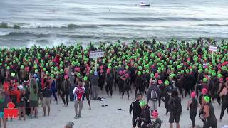 2013 IRONMAN Florida Age Group Swim Start [upl. by Ednutabab]