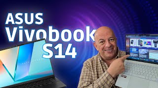 Vivobook S14 de Asus ¡una laptop lista para IA con todo el poder de AMD Ryzen [upl. by Paris]