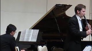 Schubert Arpeggione 1 mov Taras Demchyshyn clarinet [upl. by Darbee]