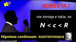 Hipoteza continuum ROZSTRZYGNIĘCIE Metoda przekątniowa i Teoria mnogości UPADA [upl. by Hedges412]