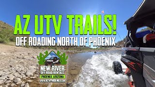 Arizona Off Road Adventure Experience Phoenix OHV trails with help from New River Off Road Rentals [upl. by Garlen]