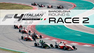 Italian F4 Championship BarcelonaCatalunya  round 6  Race 2 [upl. by Tsnre]