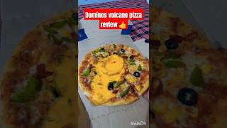 Dominos volcano pizza review 👍 [upl. by Ataner169]