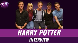 Harry Potter Cast Interview Tom Felton Jason Isaacs Matthew Lewis Helen McCrory Deathly Hallows [upl. by Soble]