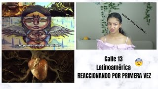 CALLE 13 LATINOAMÉRICA  REACTION [upl. by Eramal]