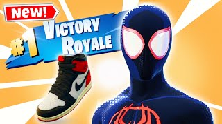 Fortnite First Win with the New kicks [upl. by Sremmus]