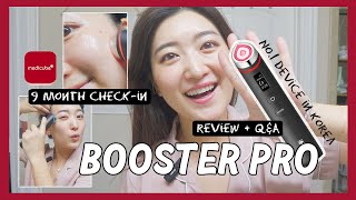 🤔 MEDICUBE BOOSTER PRO after 9 months Still Worth Unsponsored Review Demo QampA  Crystall Cho [upl. by Pansy]